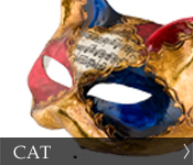 Venetian Masquerade Masks Cat Style